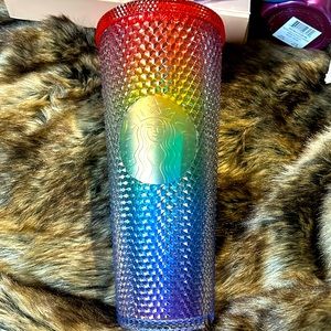 Starbucks 2021 China Valentine’s Day Rainbow Pride Bling Diamond Studded Tumbler
